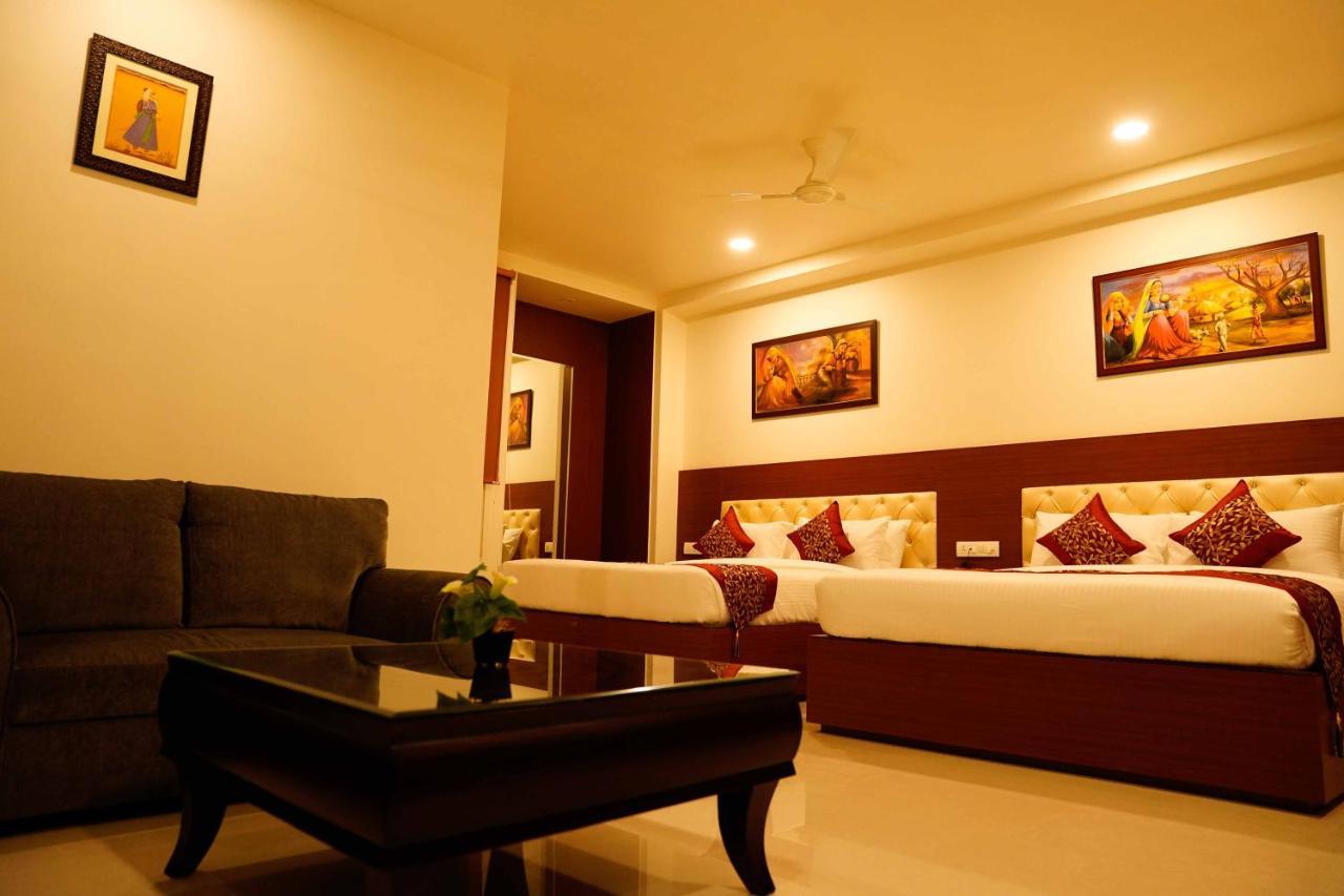 The Amer Valley Hotell Jaipur Exteriör bild